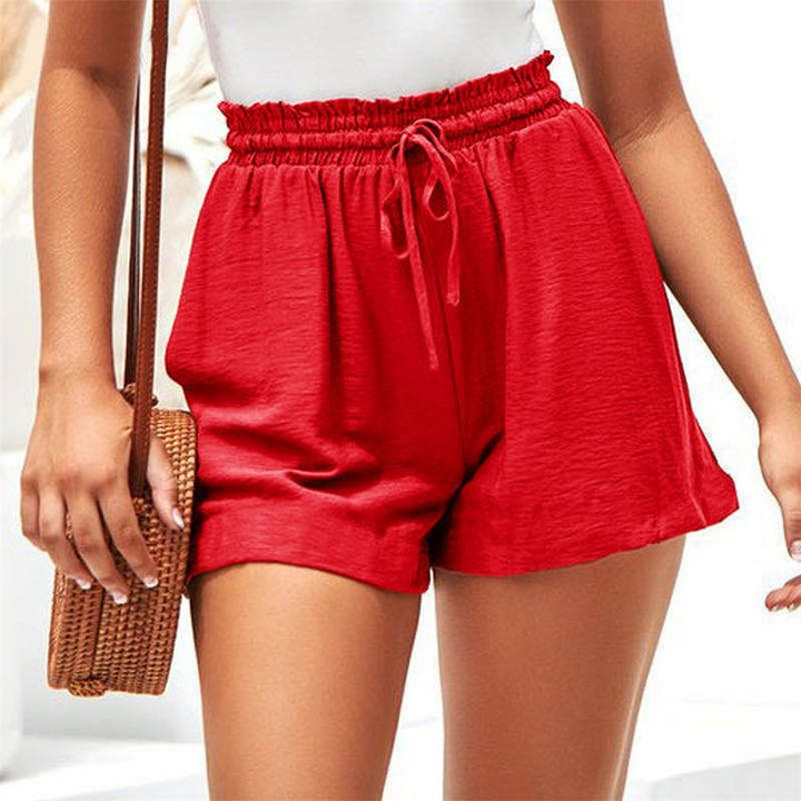 Damen Freizeithose mit elastischem Bund und Kordelzug Drune