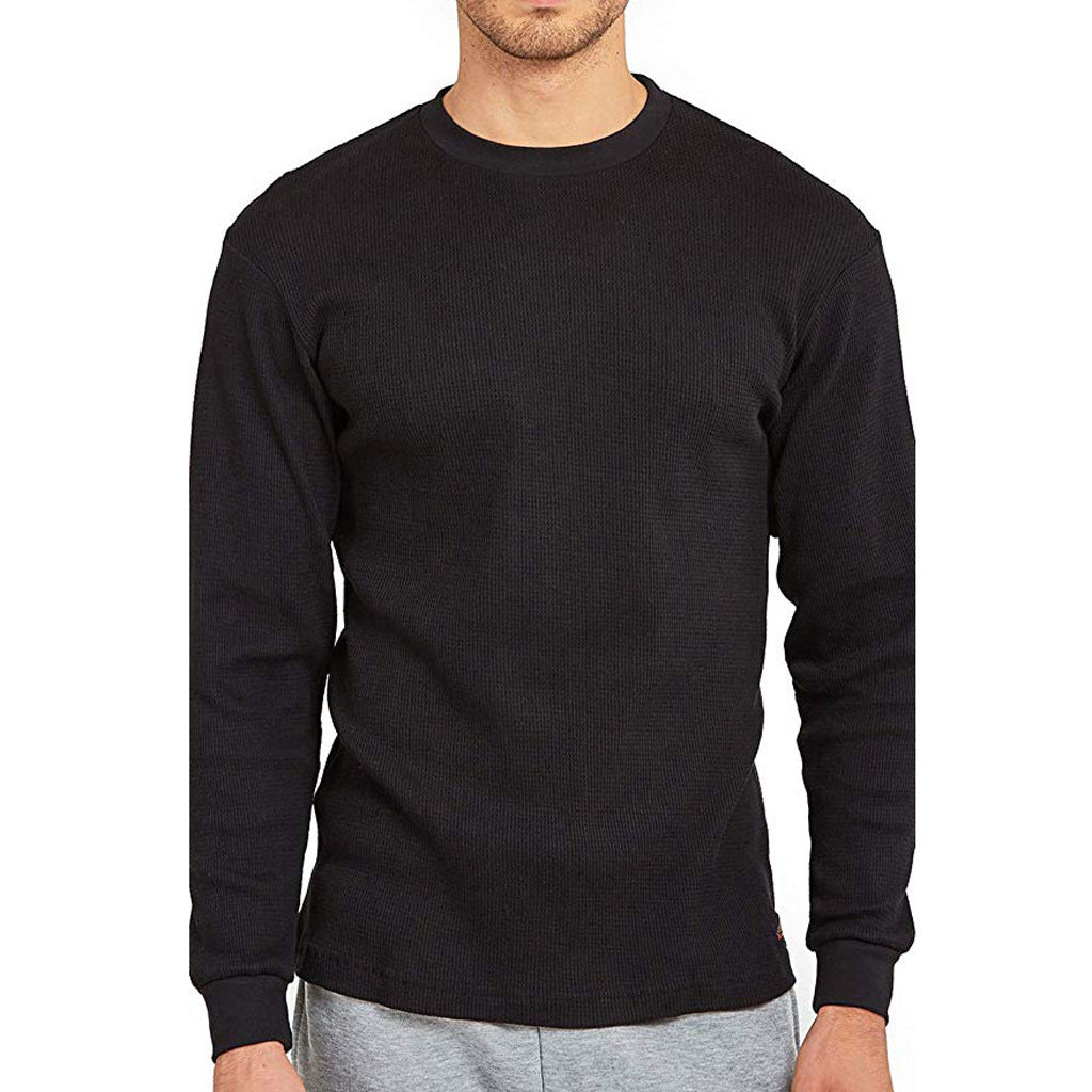 Herren Langarmshirt mit hochwertiger Rippstruktur Drune