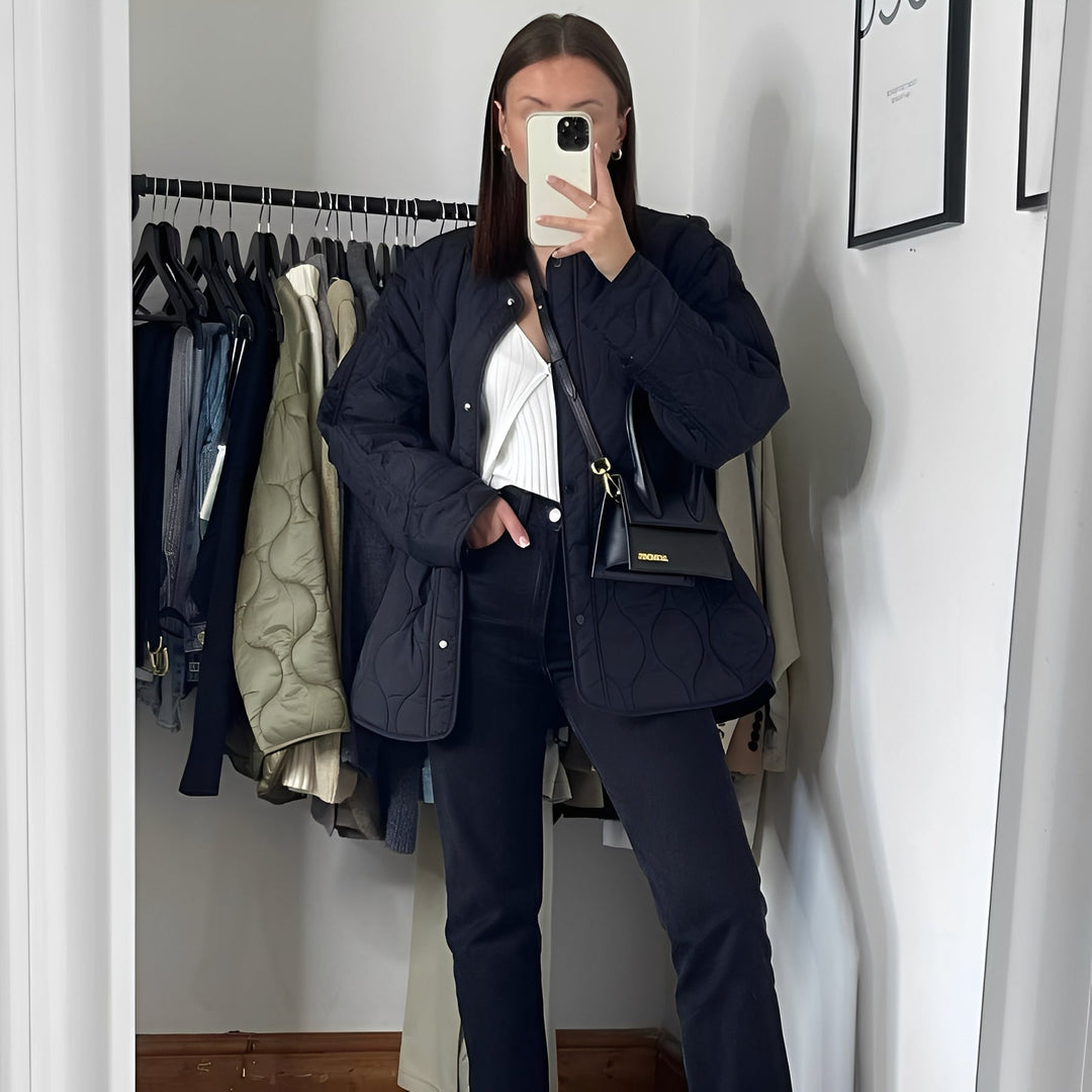 Drune | Stylische, lockere, einreihige Jacke für Frauen