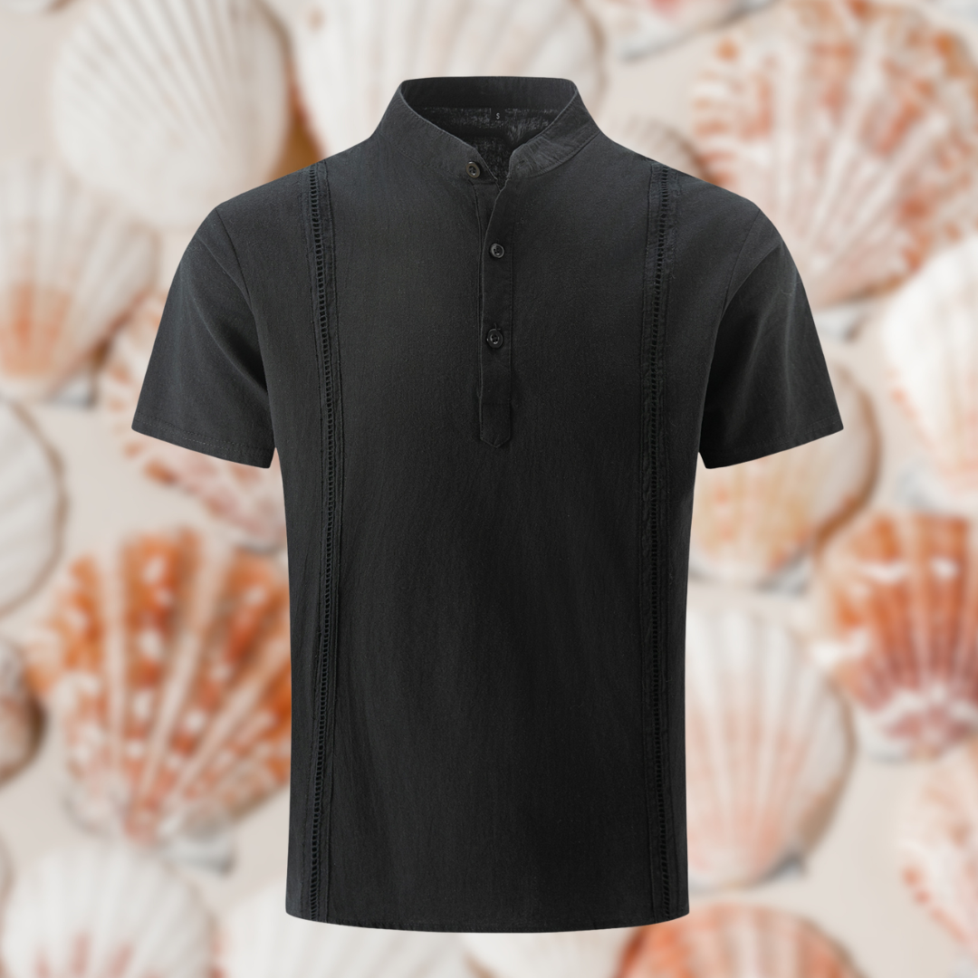 Drune | Donat Sommershirt mit Stickerei
