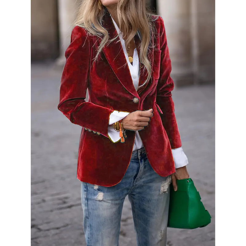 Drune | Blazer Velvet - Casual