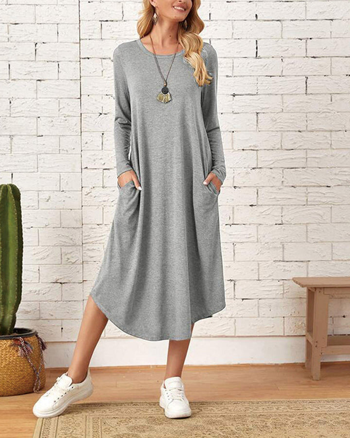 Drune | Lockeres Kleid mit Taschen