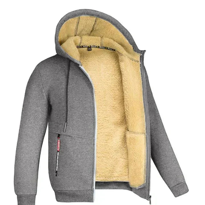Drune | Kapuzenpullover mit Reißverschluss aus Fleece