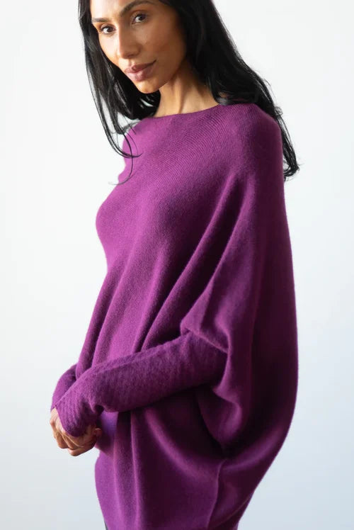 Drune | Asymmetrisch drapierter Pullover