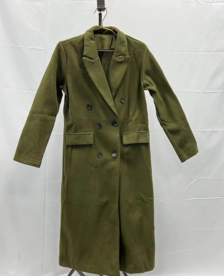 Drune | Lange Elegante Taillierte Trenchcoat Für Damen | Perfekt Für Herbst Und Winter