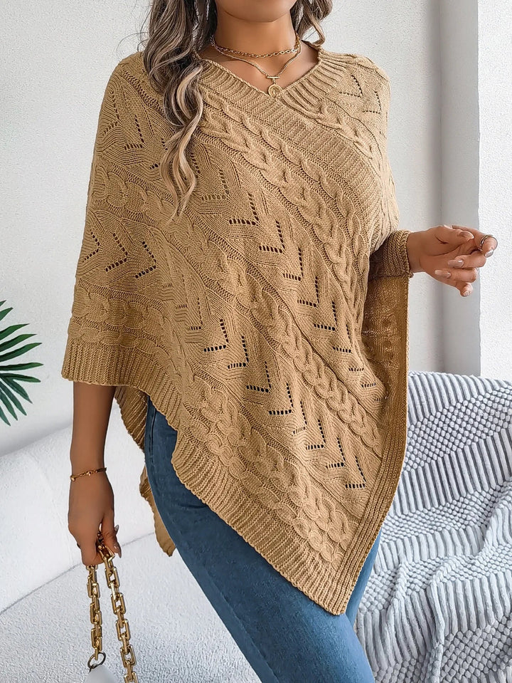 Drune | Strickpullover Poncho