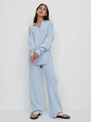 Drune | Set aus Hose und Strickpullover