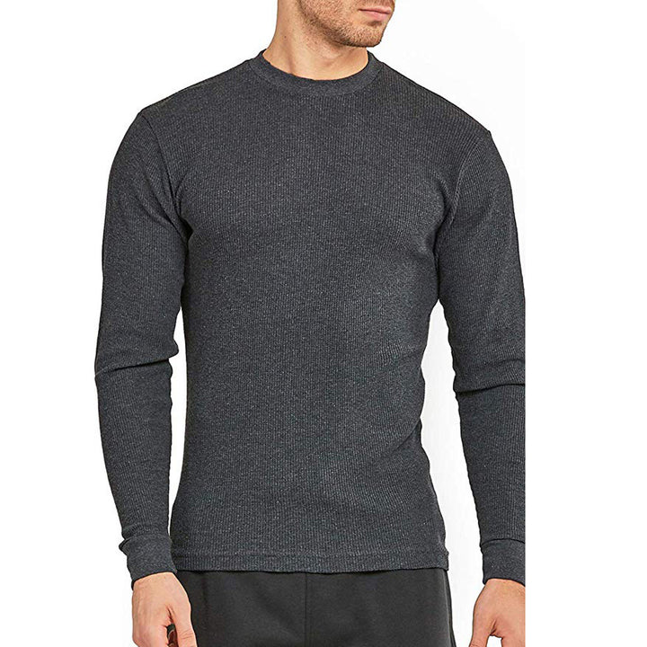 Herren Langarmshirt mit hochwertiger Rippstruktur Drune