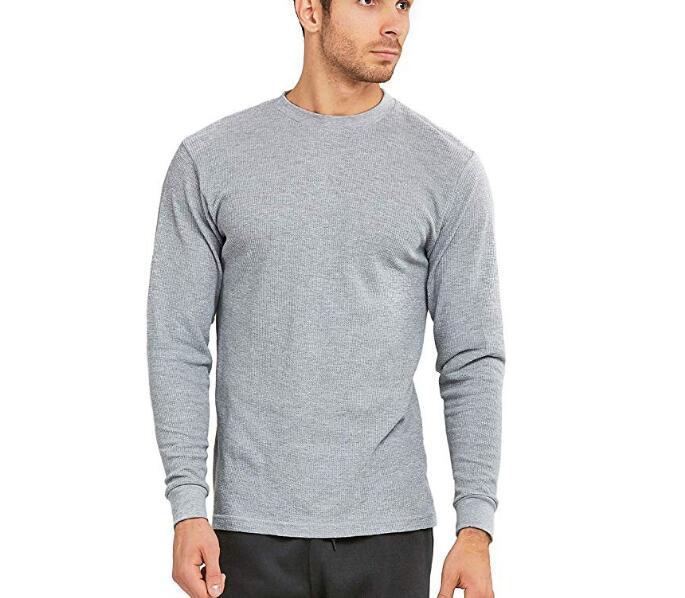 Herren Langarmshirt mit hochwertiger Rippstruktur Drune