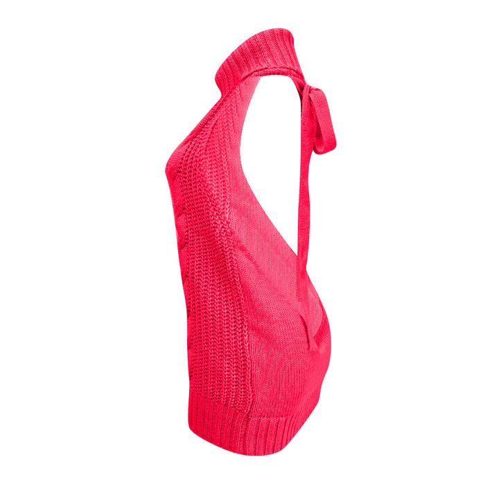 Damen Strickkleid mit hochgeschlossenem Kragen und seitlichem Zipper Drune