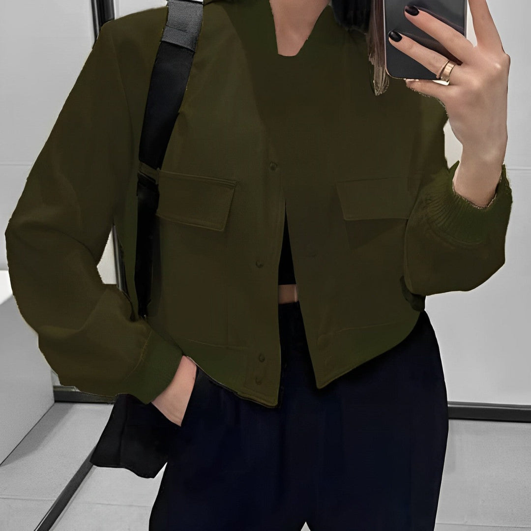 Drune | Kurze Freizeitjacke Mit Taschen