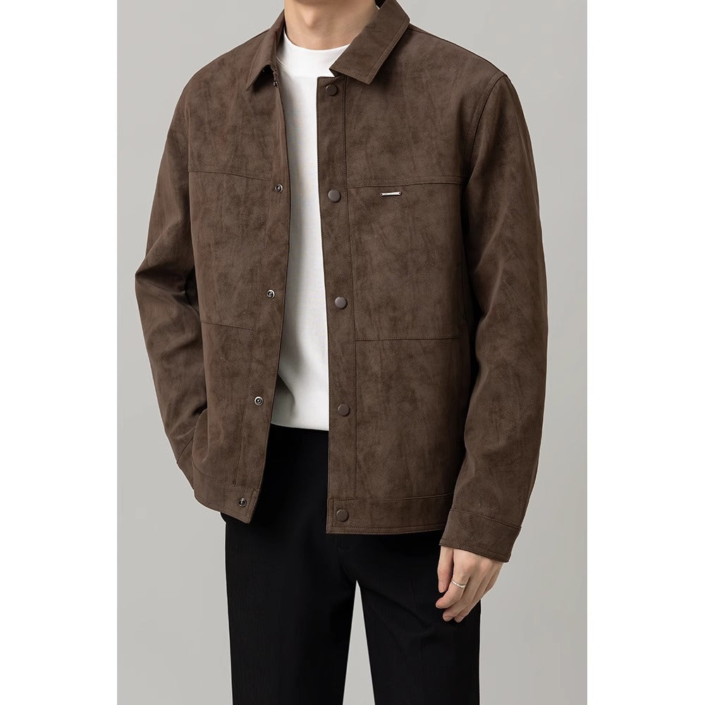 Drune | Herren Button-Down Hemdjacke