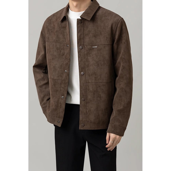 Drune | Herren Button-Down Hemdjacke