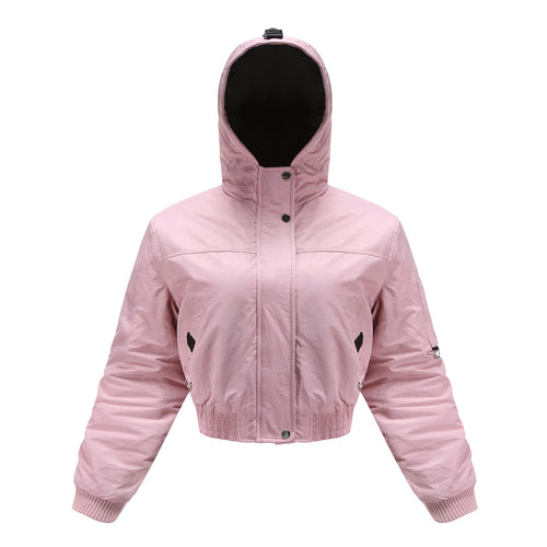 Damen modische kurz geschnittene Winterjacke Drune