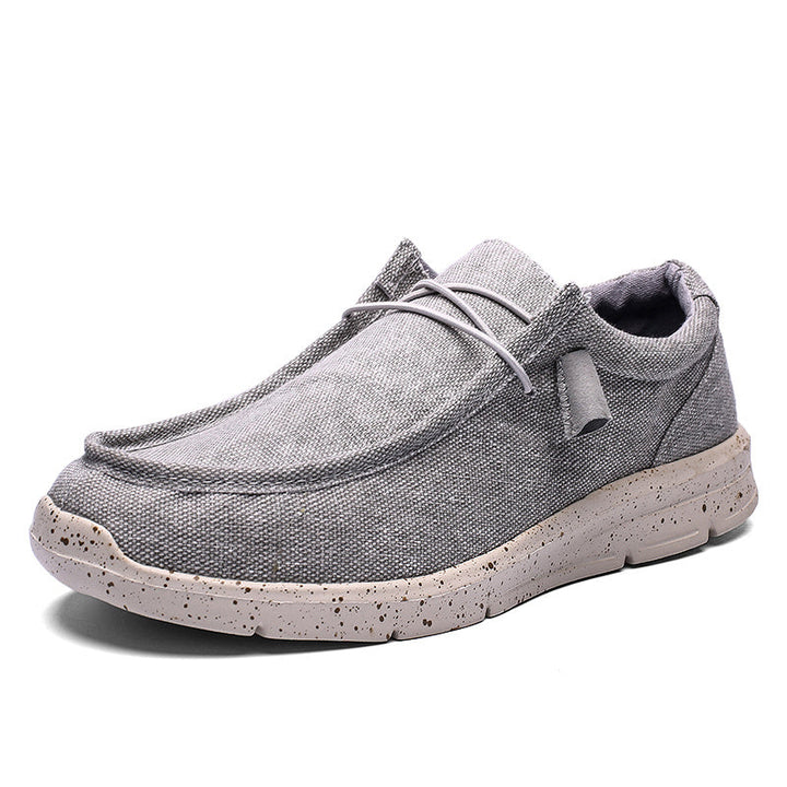Ezra | Britische Segeltuch-Sneaker für Herren