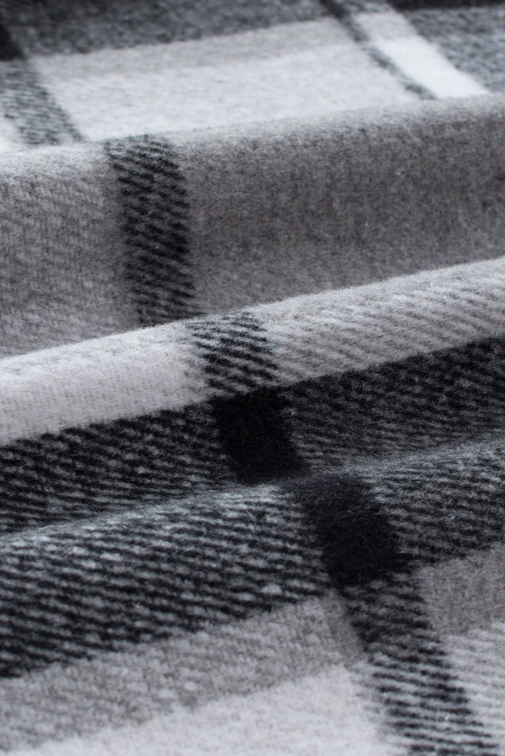 Drune | Gitterhemdenjacke mit Kapuze Polyester Lässig und Trendy