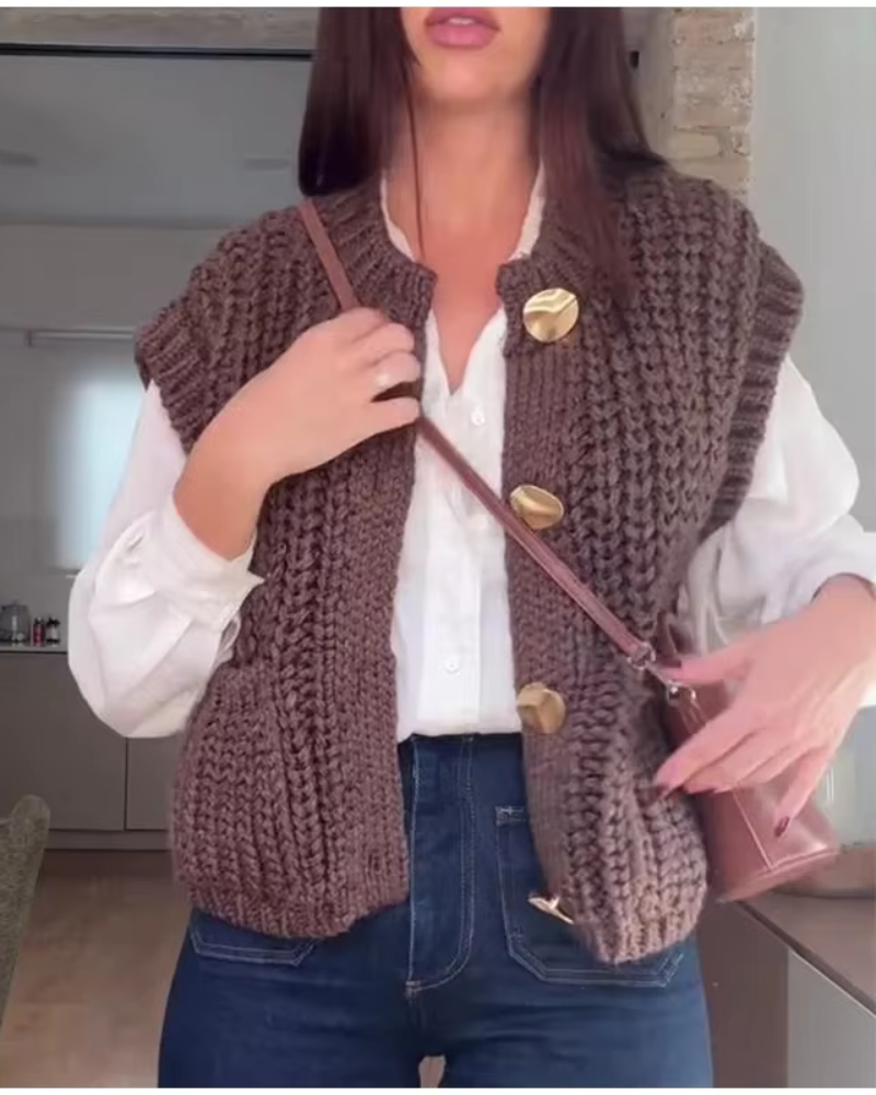 Drune | Lässige Strickweste