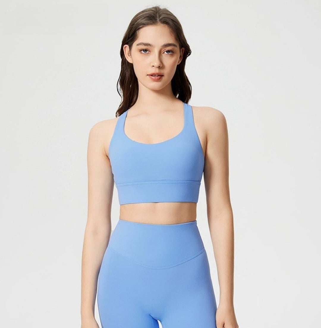 Drune | Schöner Rücken Design schlanke Brust heben nahtlose Yoga-BH