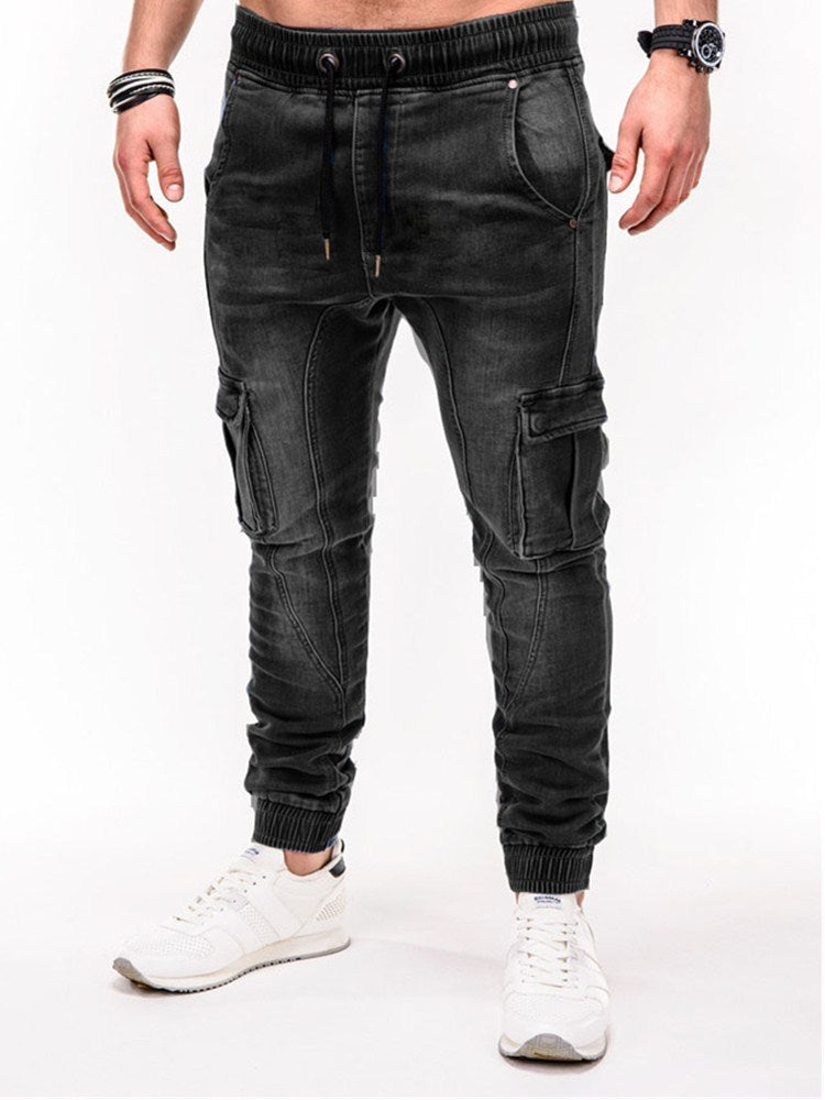 Drune | Herren Denim Jogginghose