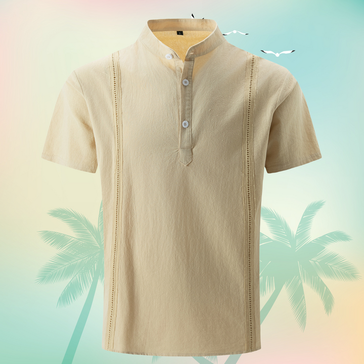 Drune | Donat Sommershirt mit Stickerei
