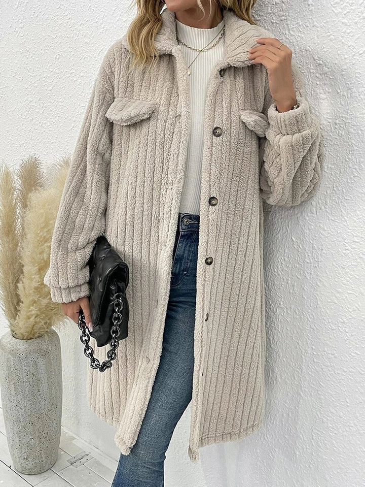 Drune | Corduroy Shacket - Übergröße - Layering-Essential - Lässiger Chic