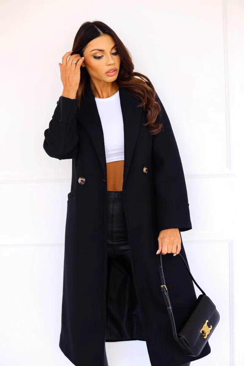 Drune | Klassischer Langer Trenchcoat mit