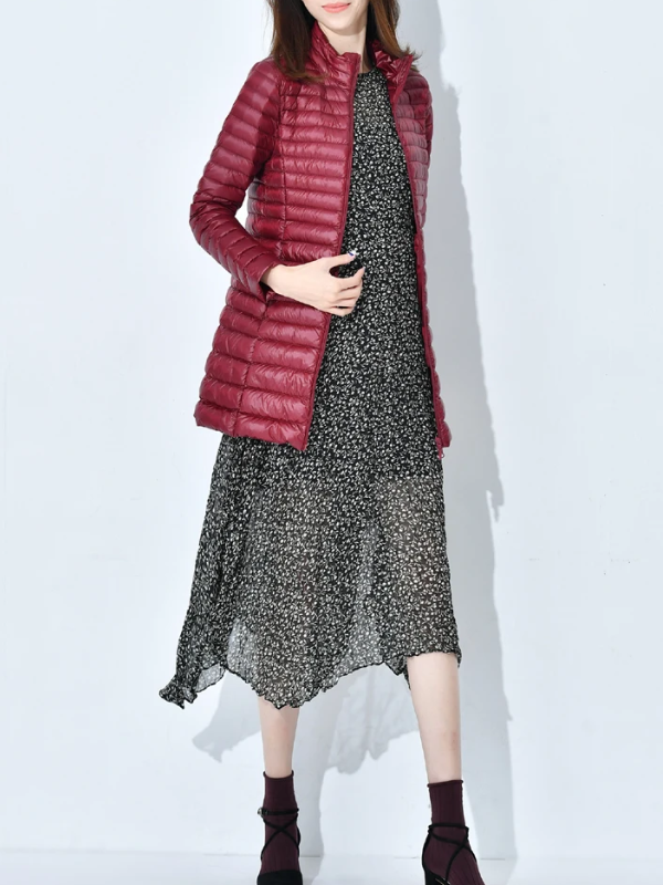 Drune | Damen Leichte Daunenjacke Tailliert