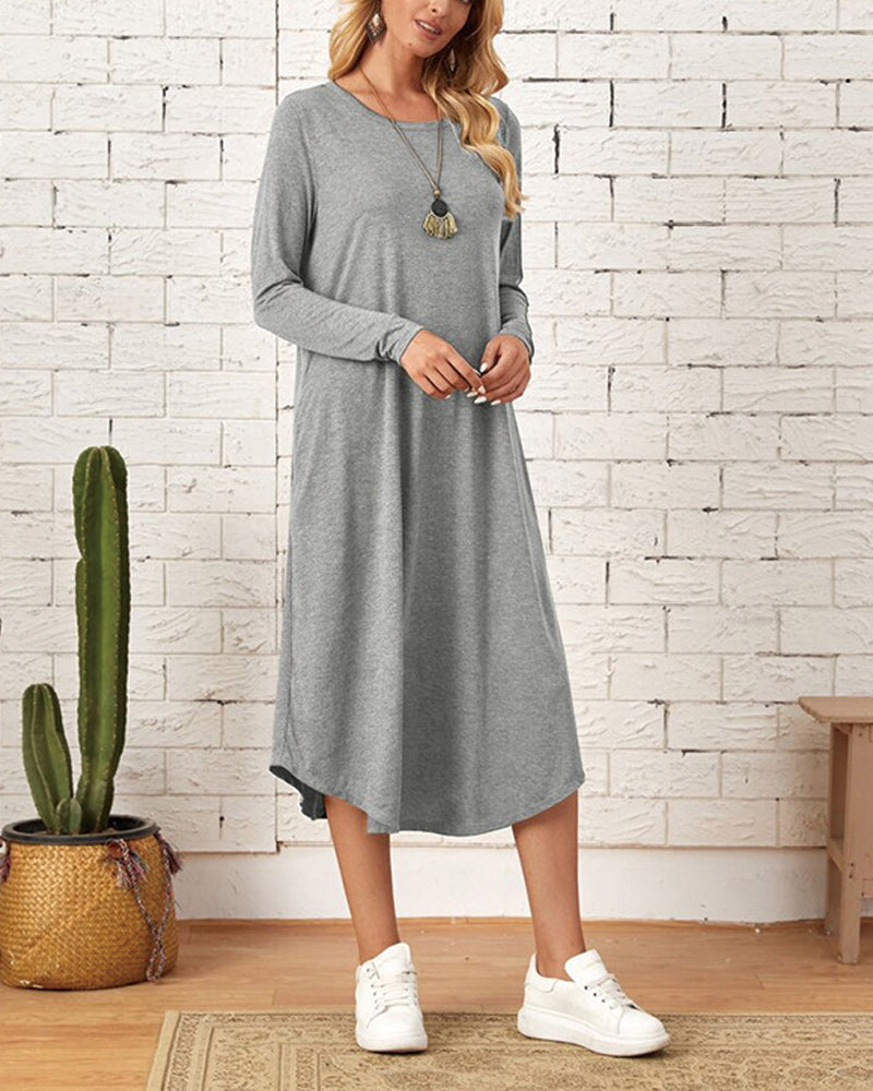 Drune | Lockeres Kleid mit Taschen