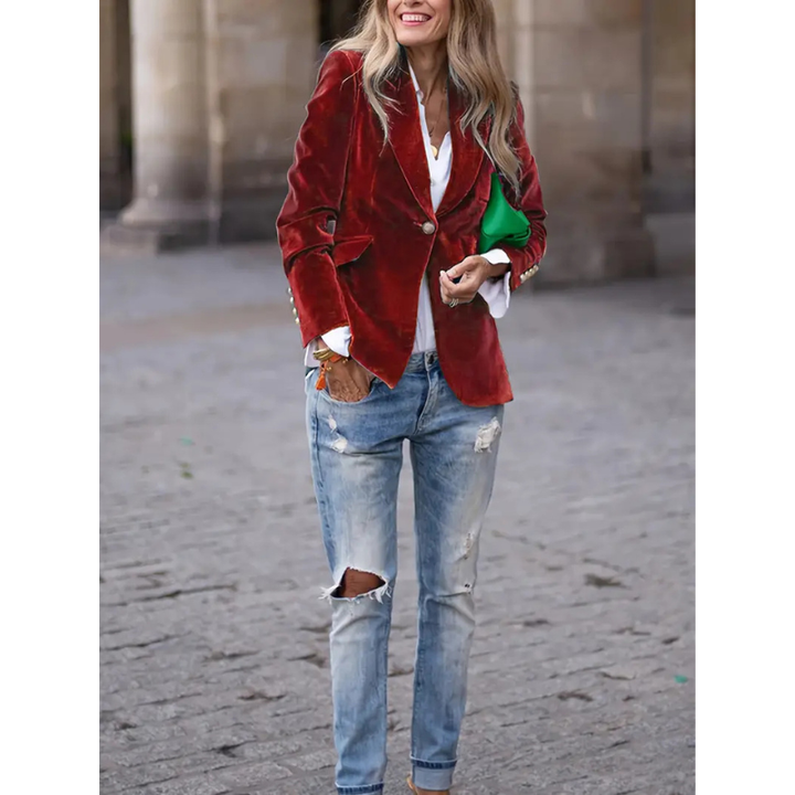 Drune | Blazer Velvet - Casual