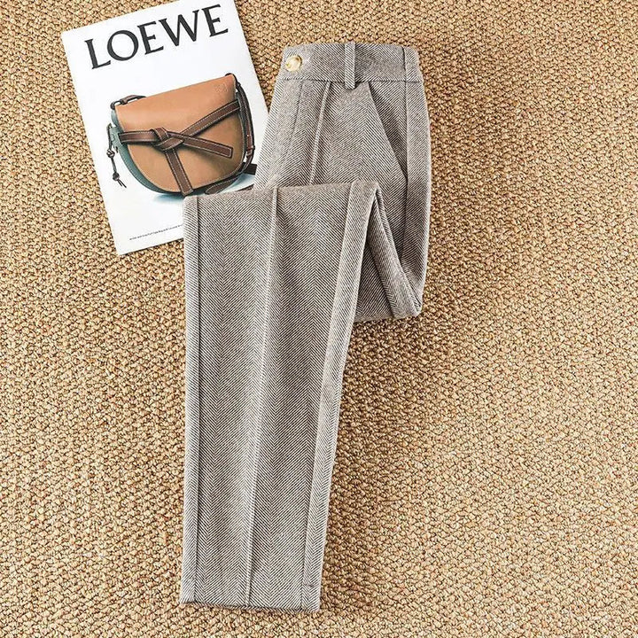 Drune | Fischgrat-Hose