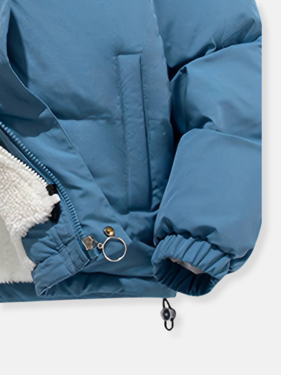 Drune | Warme Reißverschluss-Winterjacke
