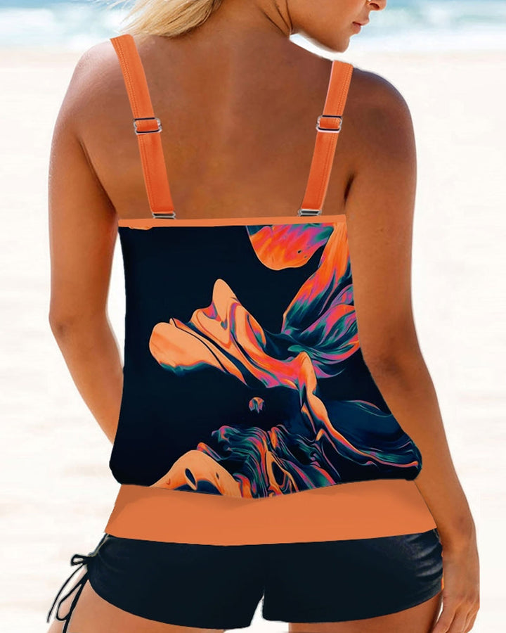 Drune | Tankini Badeanzug mit Stilvollem Druck