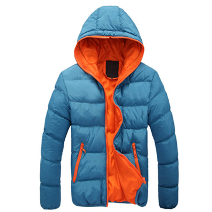 Herren nan winddichte Mikrofaser-Steppjacke mit gesteppter Thermopanel-Konstruktion und Kontrastfutter Drune