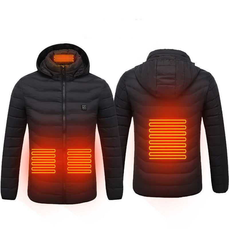 Drune | Elegante USB-heizbare Jacke für Herren, thermisch Winter
