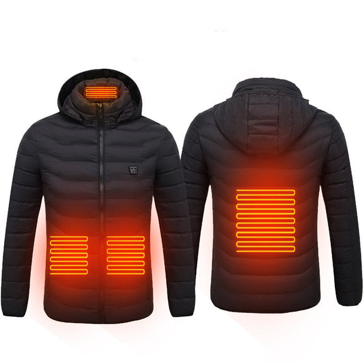 Drune | Elegante USB-heizbare Jacke für Herren, thermisch Winter