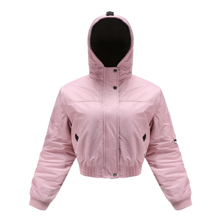 Damen modische kurz geschnittene Winterjacke Drune