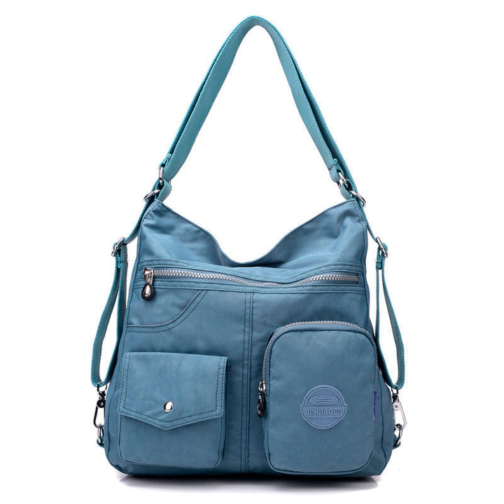 Drune | Designer Handtasche Aus Wasserfestem Bylon Stoff Mit Großem Fassungsvermögen