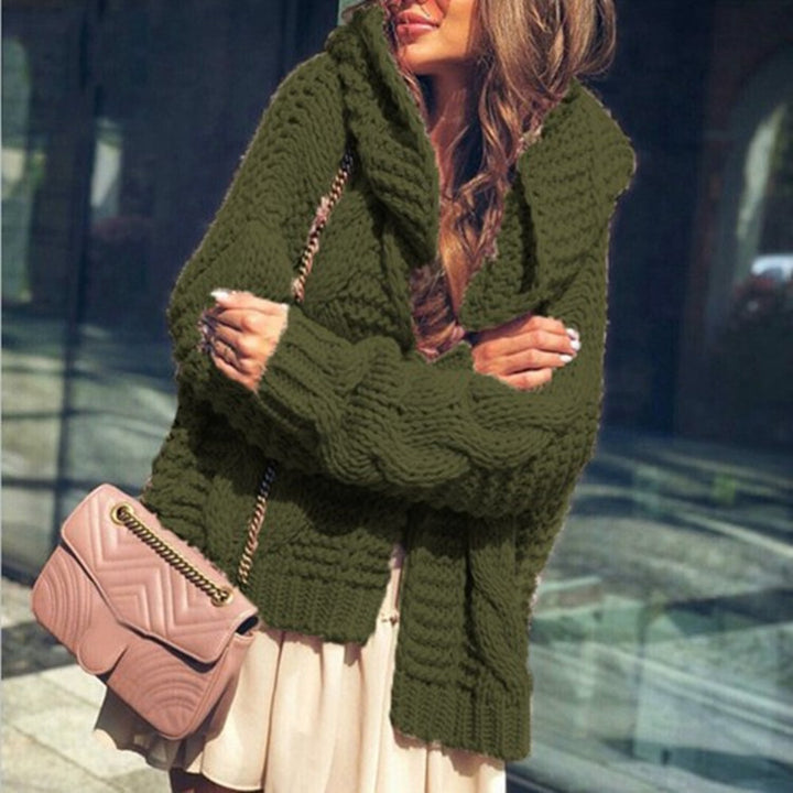 Damen Grobstrickjacke mit lässigen Oversized-Schnitt Drune