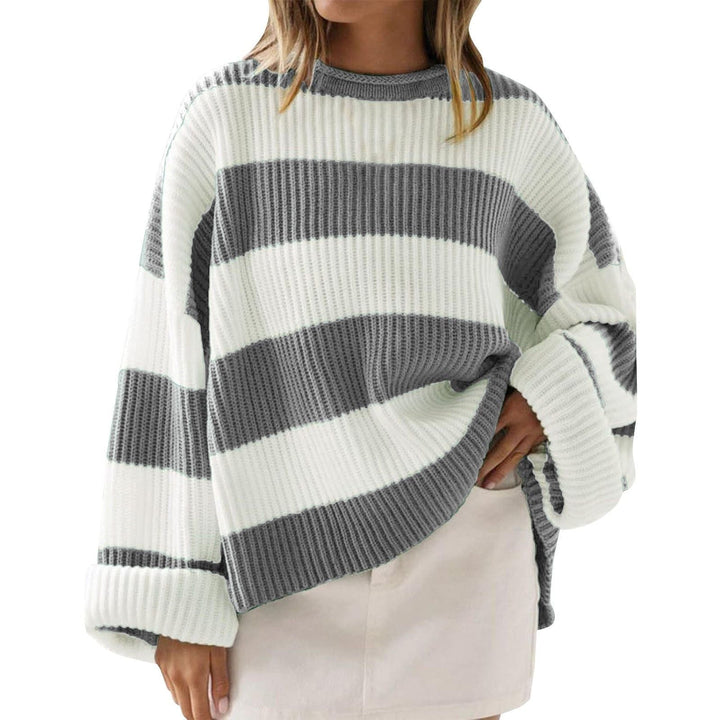 Drune | Lässiger gestreifter Pullover für Damen