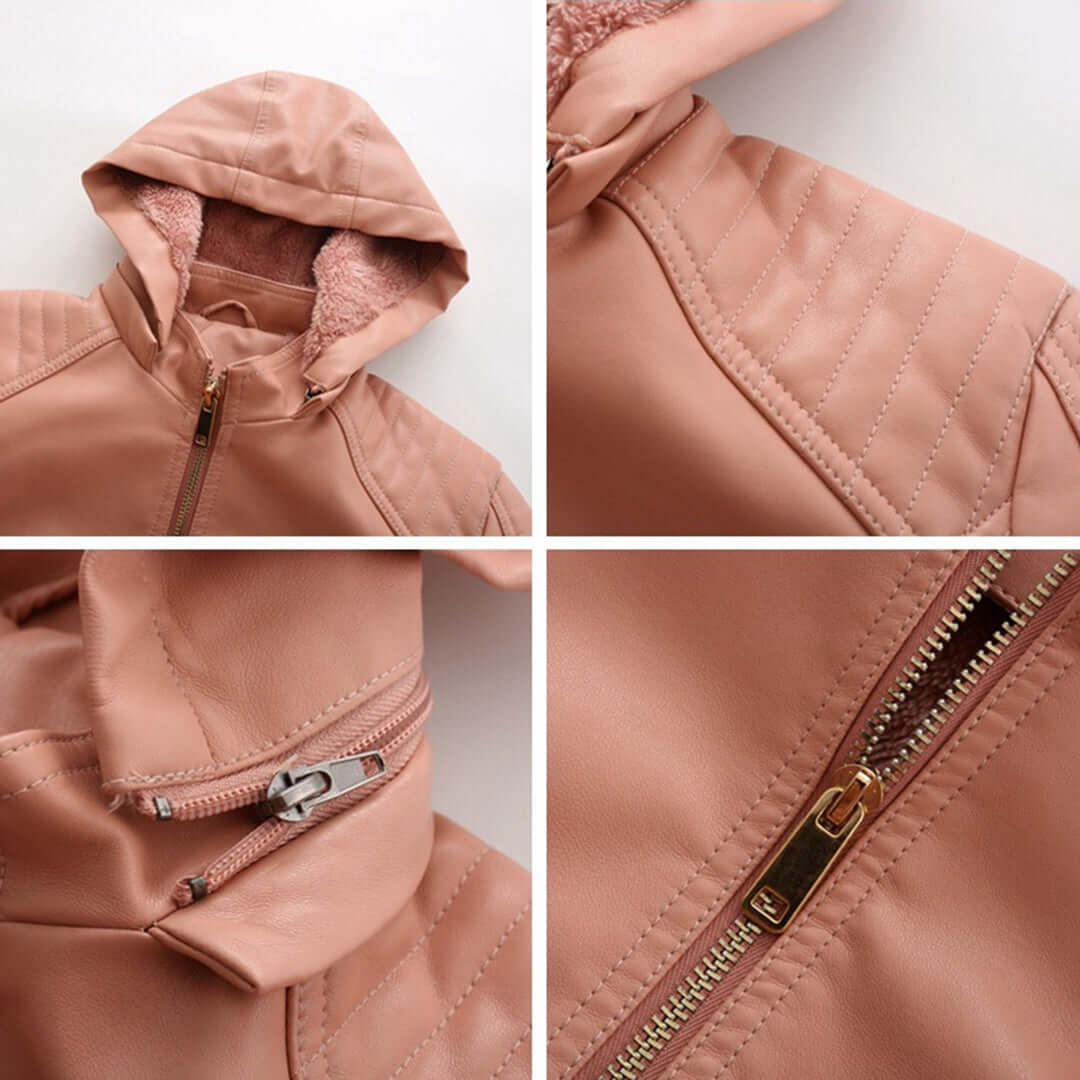 Drune | Damen abnehmbare Kapuzenjacke