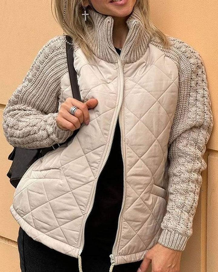 Drune | Legere Strickjacke mit Reißverschluss
