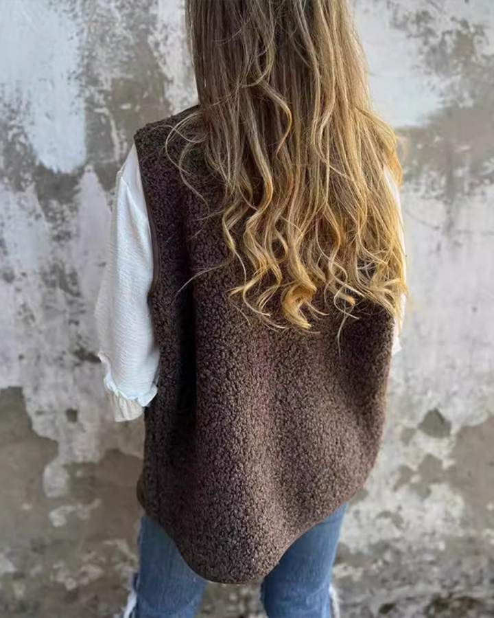 Drune | Damen Winterweste Aus Weicher Wolle