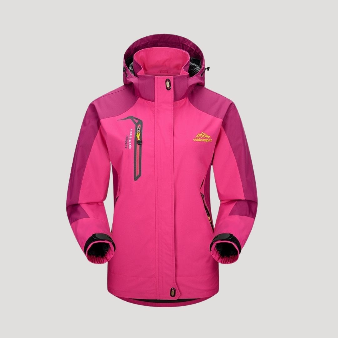 Drune | Damen wasserdichte Skijacke für den Winter mit Kapuze