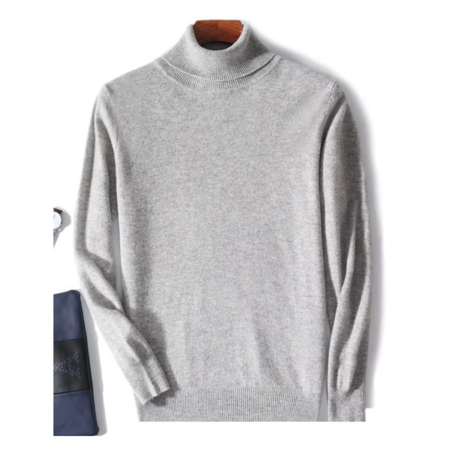 Drune | Herren Wollpullover Mit Rollkragen Und Schlankem Design