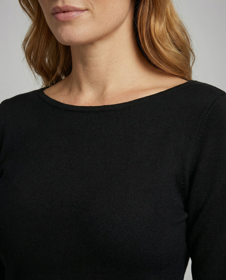 Schickes Hahnentritt Kleid Damen Drune