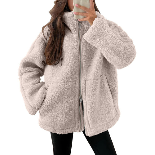 Drune | Gemütliche Teddyjacke aus Wolle für Frauen