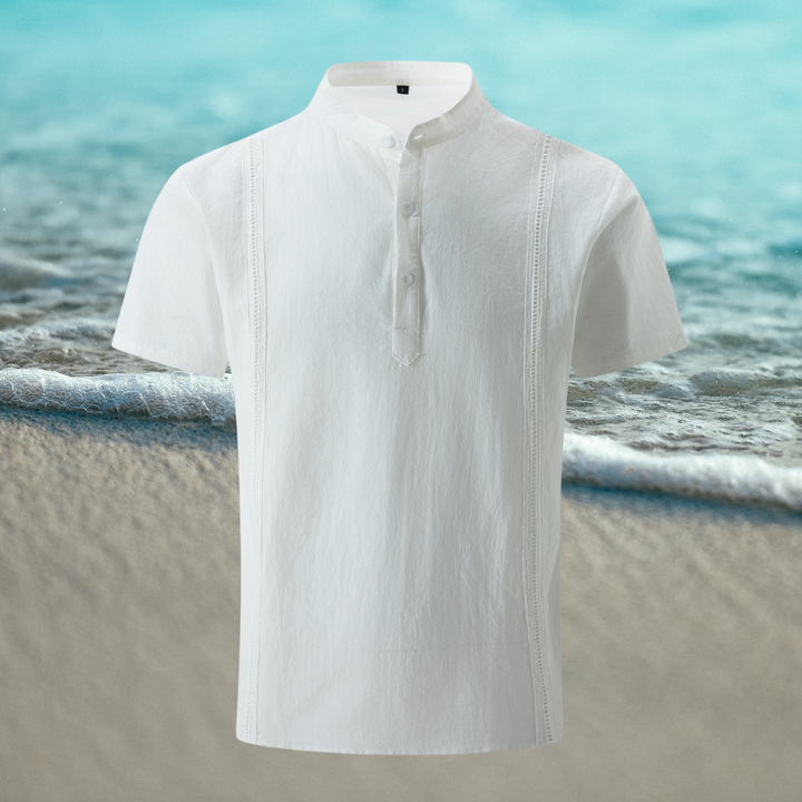 Drune | Donat Sommershirt mit Stickerei