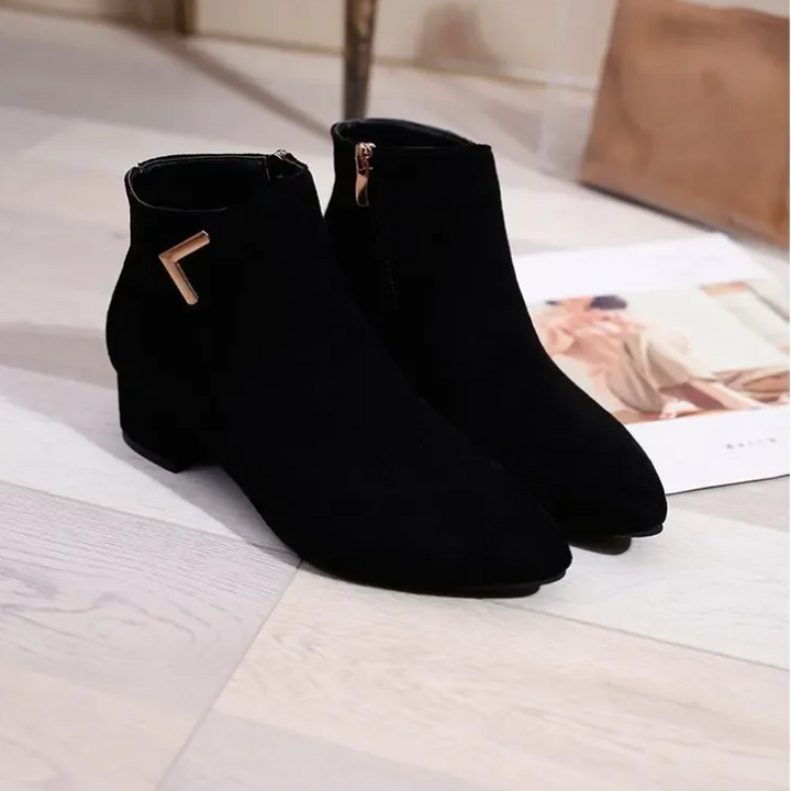 Drune | Stiefeletten Mit Spitzem Schuh Und Seitenreißverschluss Damen Stiefeletten