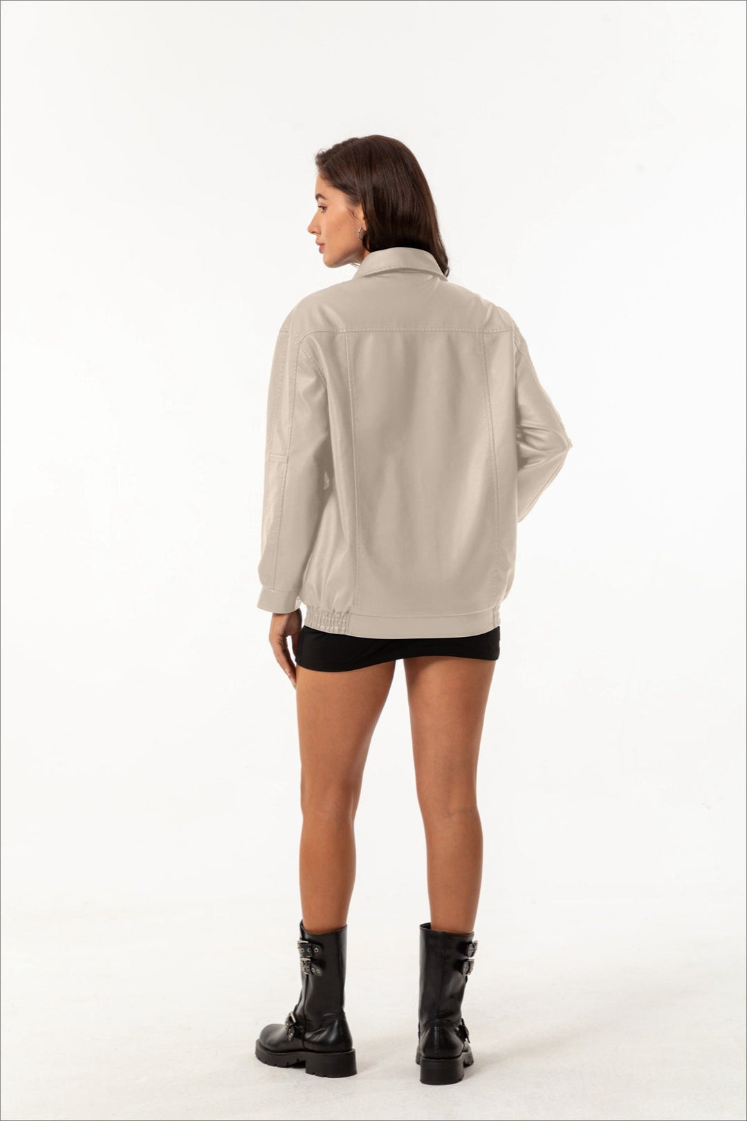 Drune | Reverslederjacke