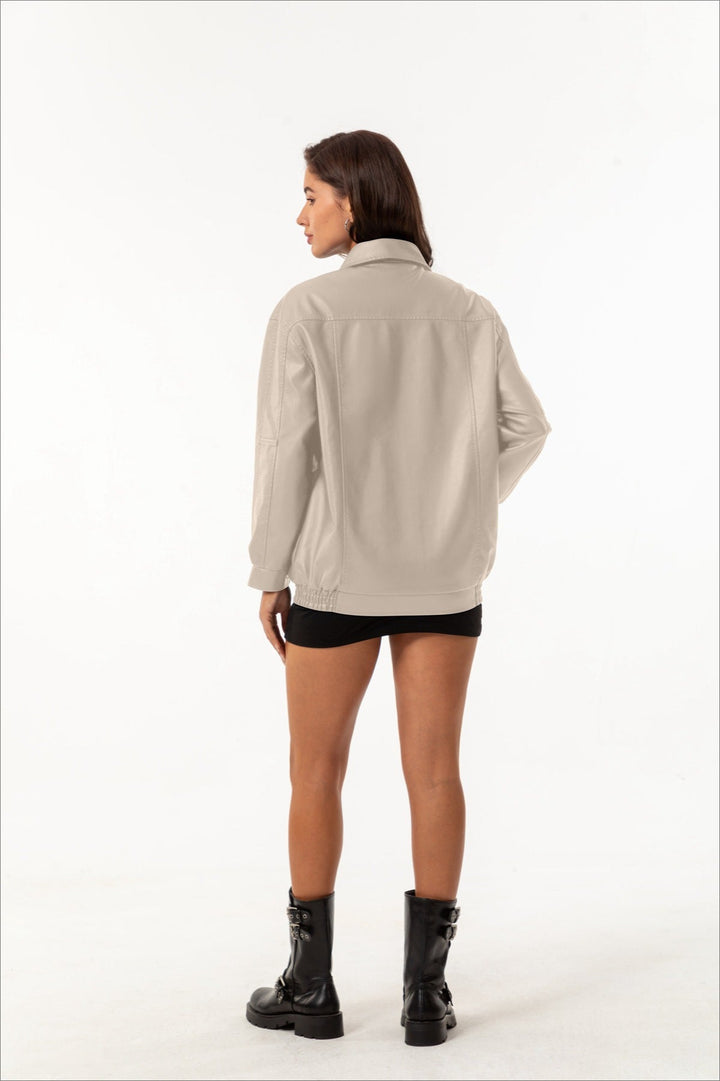 Drune | Reverslederjacke